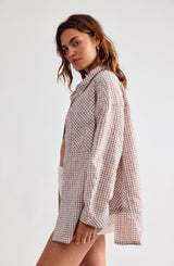 Cross My Heart Shirt | Ivory Combo