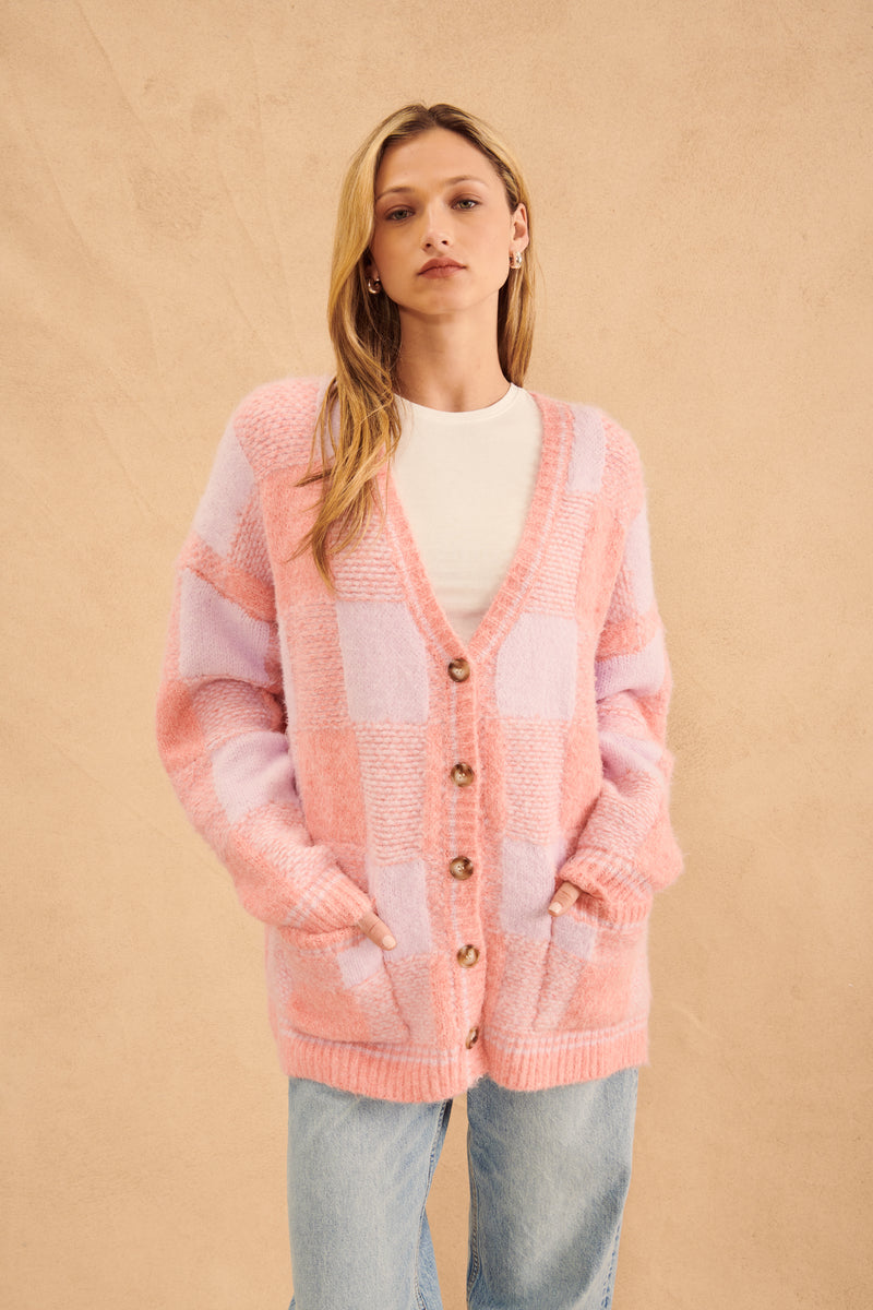 Gabriel Cardigan | Sweet Peach