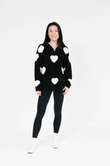 Galentine's Sweater | Black & White