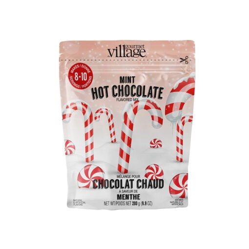 Hot Chocolate Pouch | Candy Cane