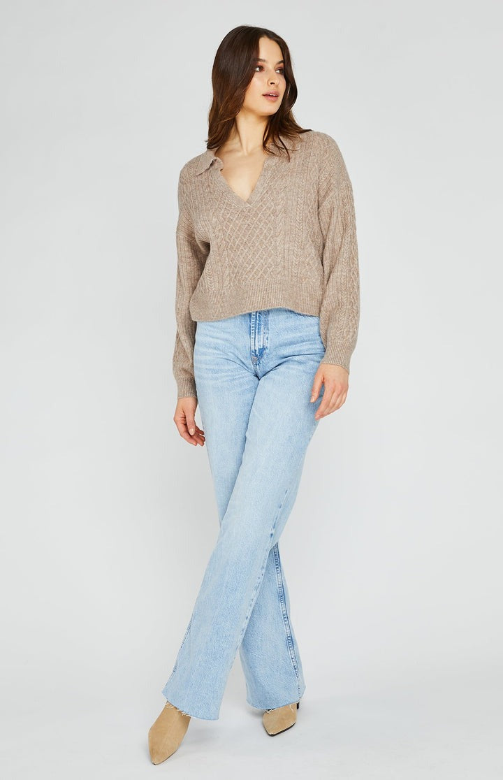 Napa Pullover | Heather Taupe - FINAL SALE