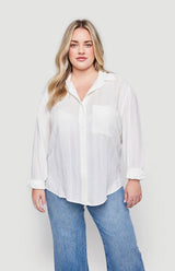 Paige Top | White - FINAL SALE