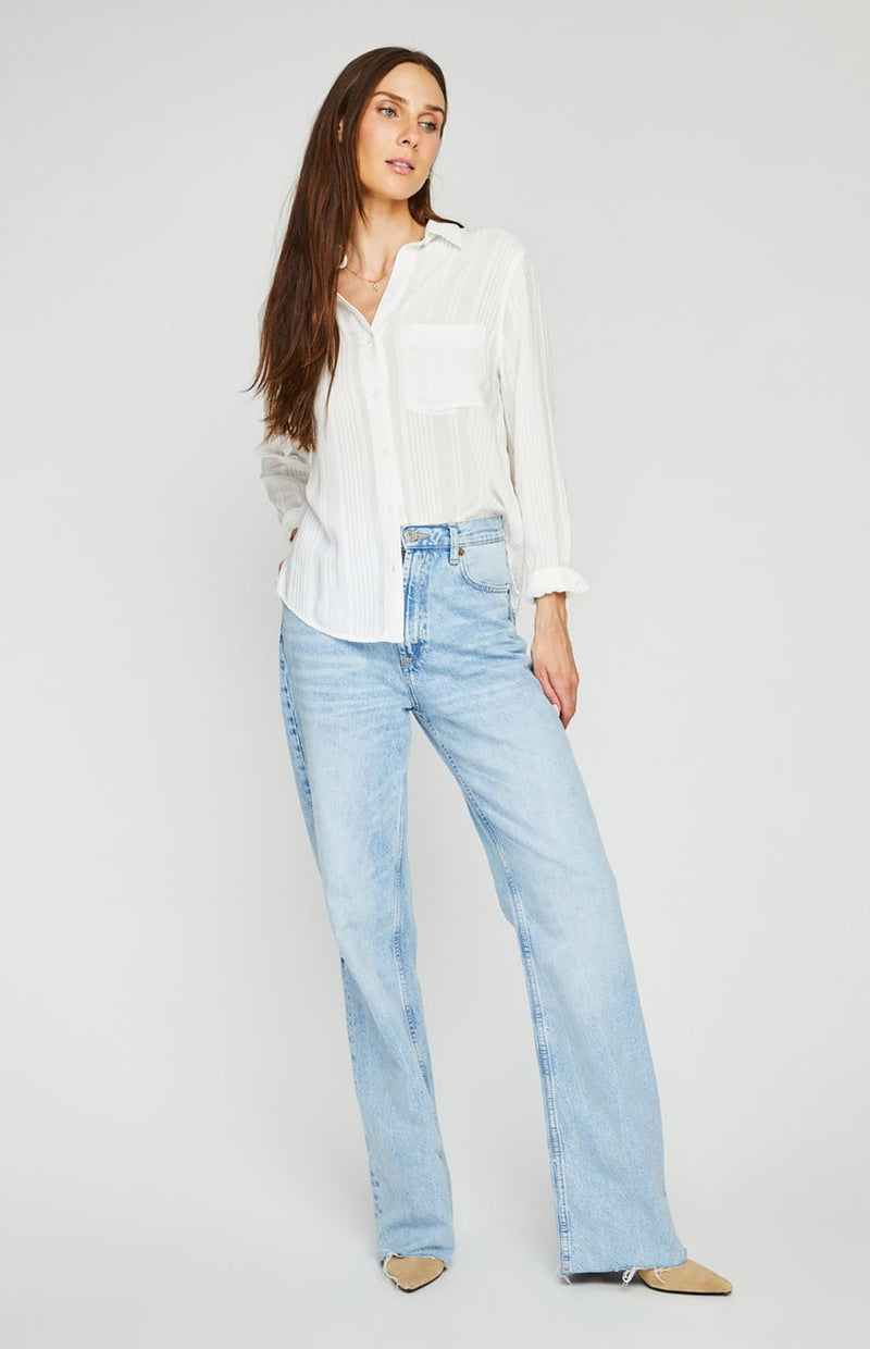 Paige Top | White - FINAL SALE