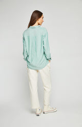 Wilder Top | Palm Stripe - FINAL SALE