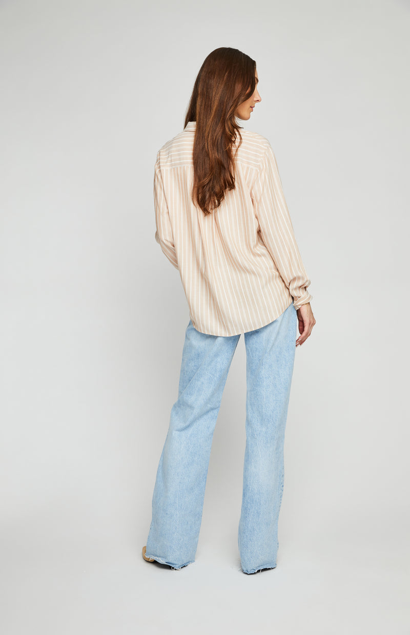 Wilder Top | Pecan Stripe