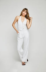 Elliott Pant | White Stripe