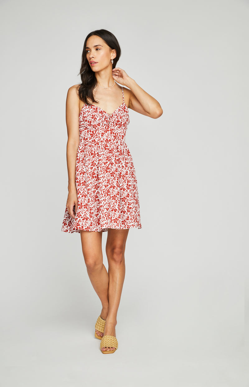 Rory Mini Dress | Chili Floral - FINAL SALE