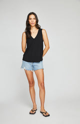 Coast Tank | Black - FINAL SALE