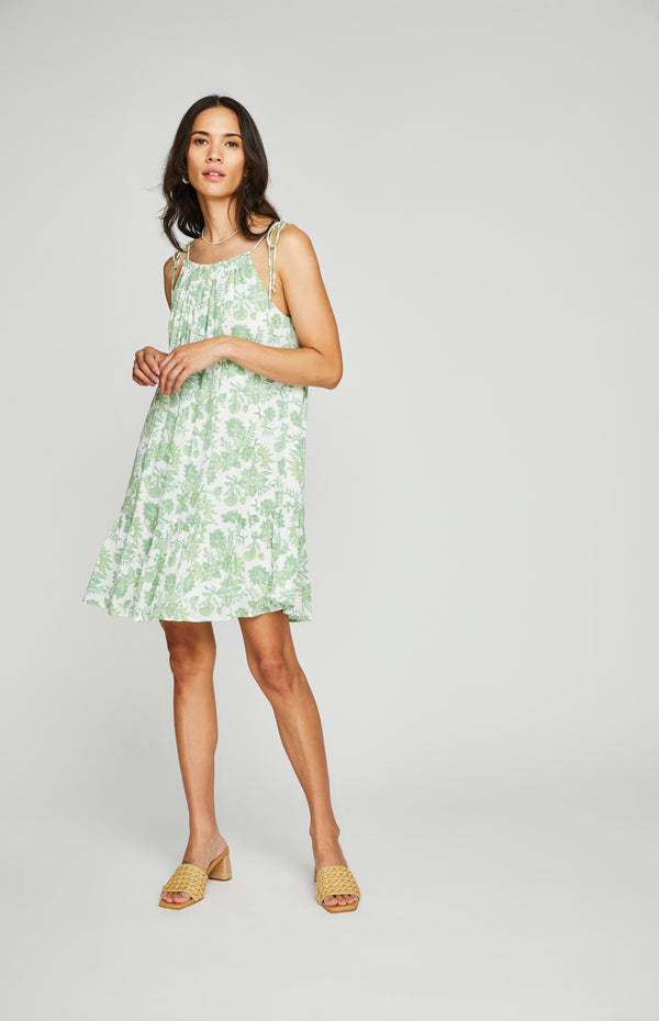 Presley Dress | Lime - FINAL SALE