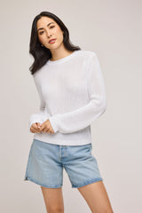 Maxine Pullover | White