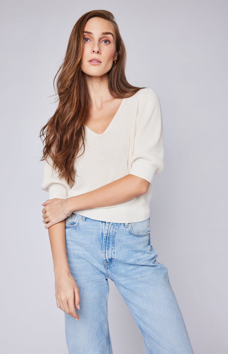 Phoebe Pullover | Cream