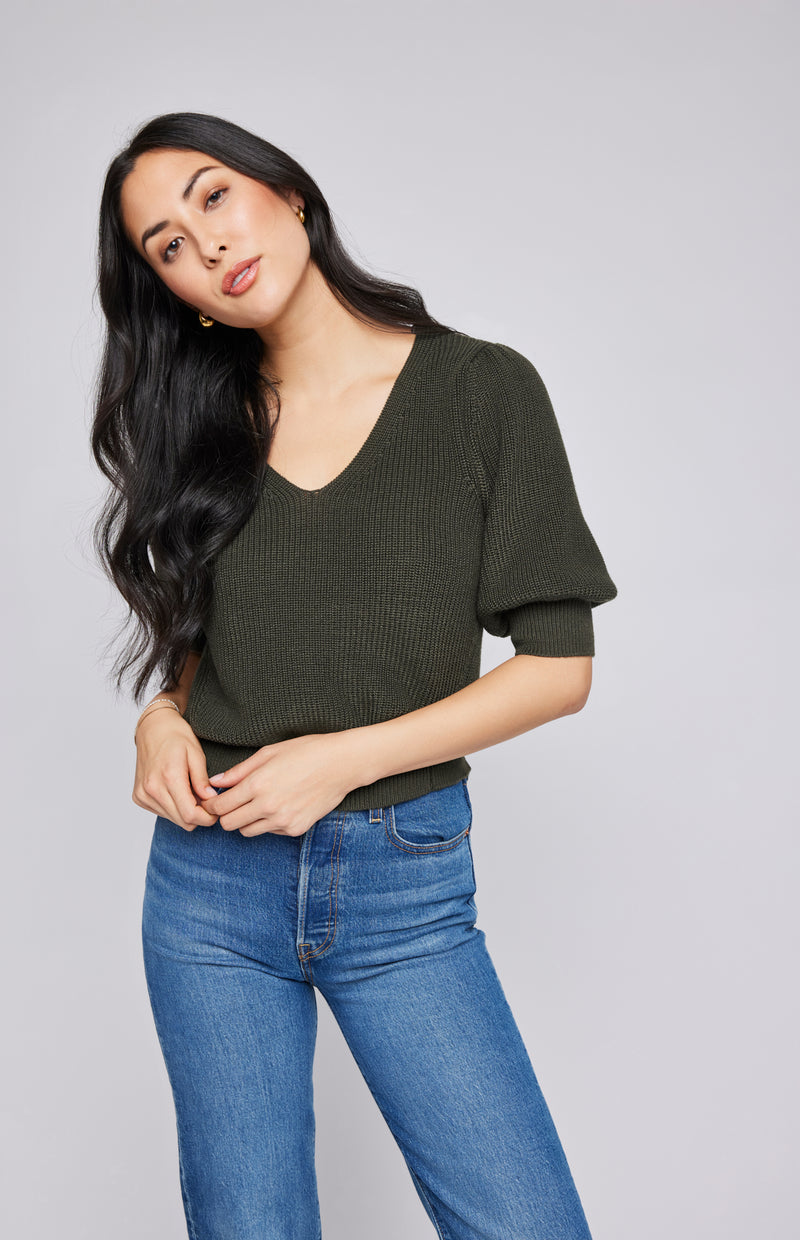 Phoebe Pullover | Olive