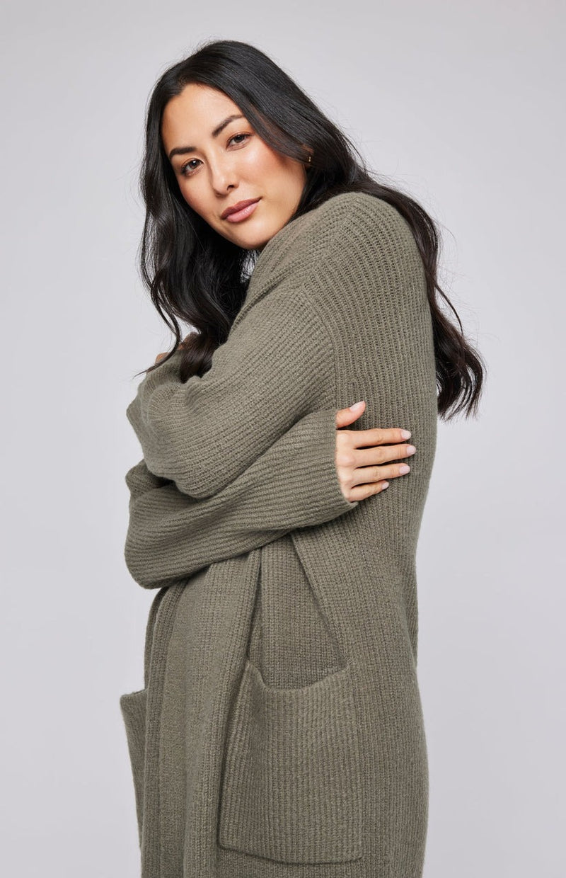 Maeve Cardigan | Olive