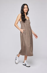 Jane Dress | Olive - FINAL SALE