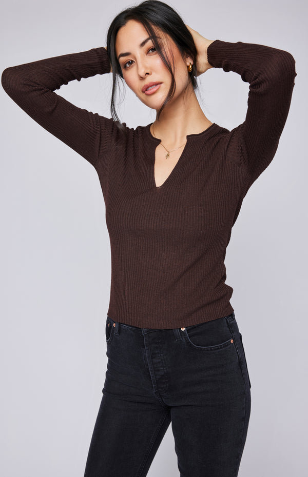 Olympia Top | Cognac