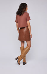 Chrissy Skirt | Cognac