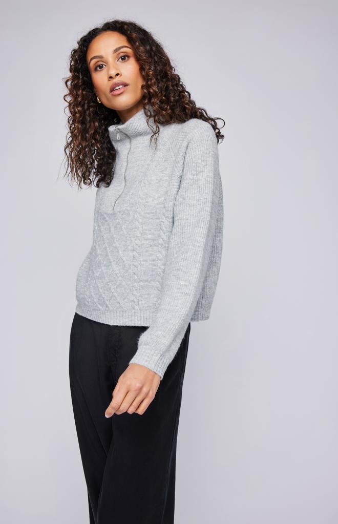 Georgie Pullover | Heather Grey