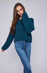 Nadia Pullover | Heather Jewel