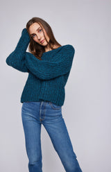 Nadia Pullover | Heather Jewel