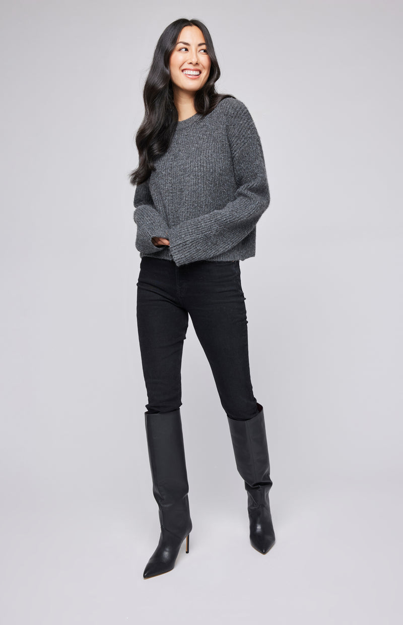 Taylyn Pullover | Heather Charcoal