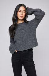 Taylyn Pullover | Heather Charcoal