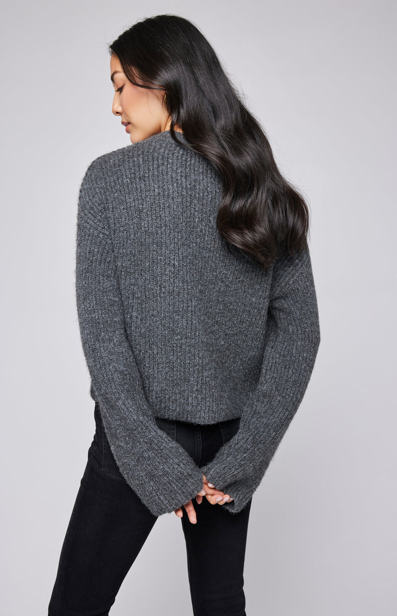 Taylyn Pullover | Heather Charcoal