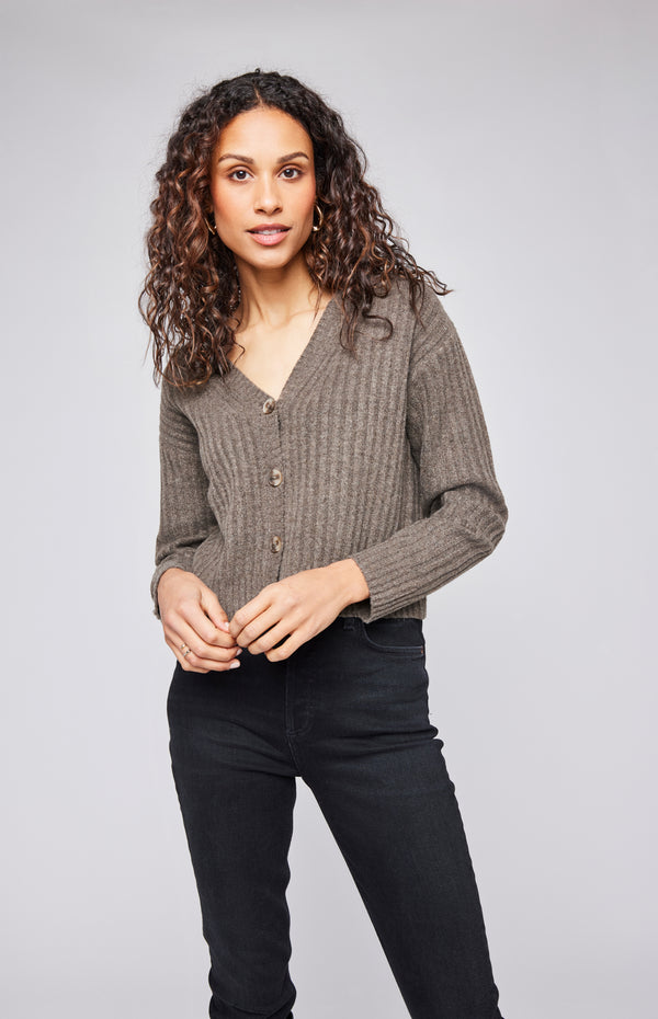 Gramercy Cardigan | Heather Hickory