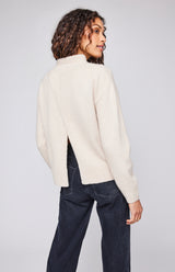 Crane Pullover | Heather Bone