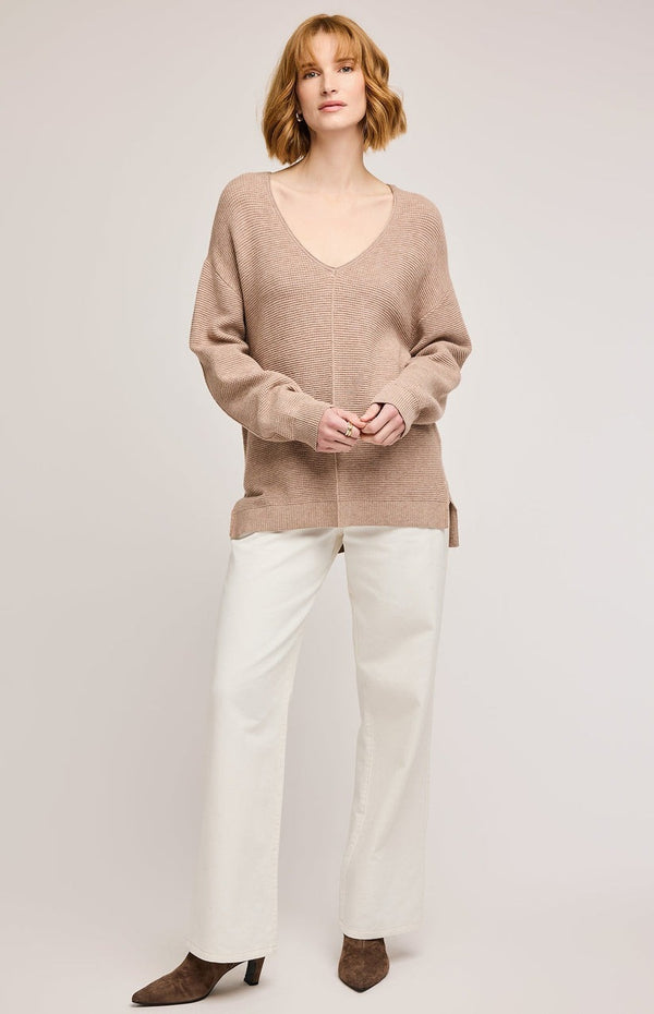 Lisbon Pullover | Heather Taupe