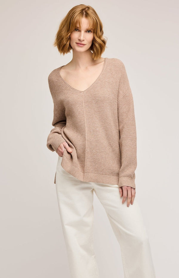 Lisbon Pullover | Heather Taupe