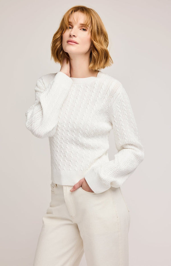 Janice Pullover | White