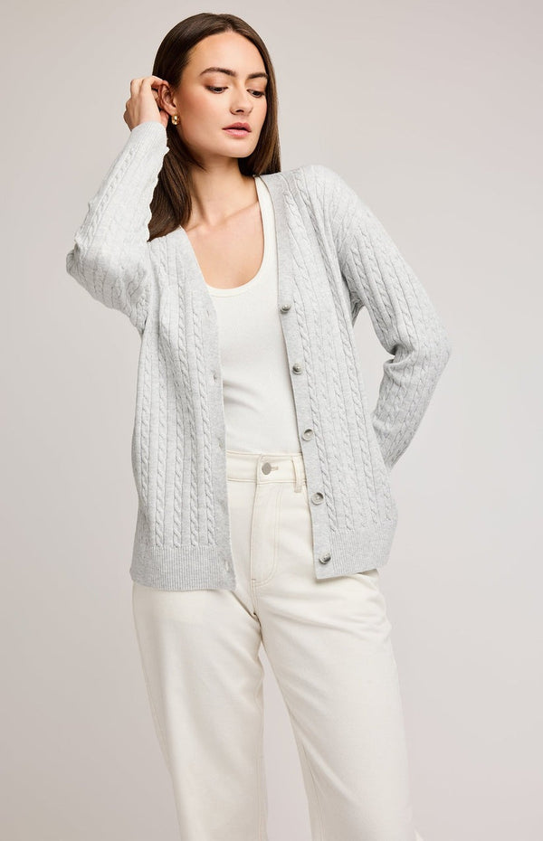 Lucia Cardigan | Heather Grey