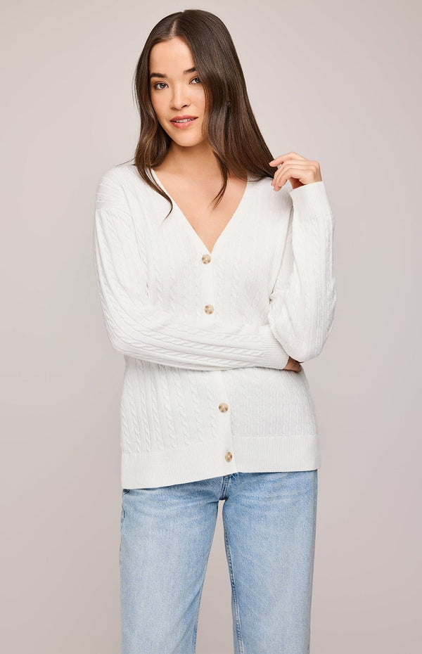 Lucia Cardigan | White