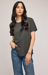 Victoria Top | Washed Black