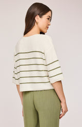 Kerrigan Pullover | Matcha Stripe