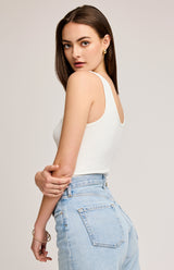 Nina Tank | White