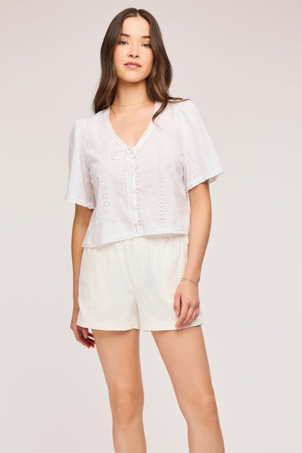 Jessa Top | White