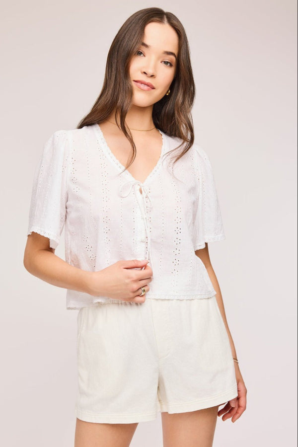 Jessa Top | White