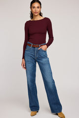 Ingrid Top | Merlot