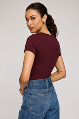 Shania Top | Merlot