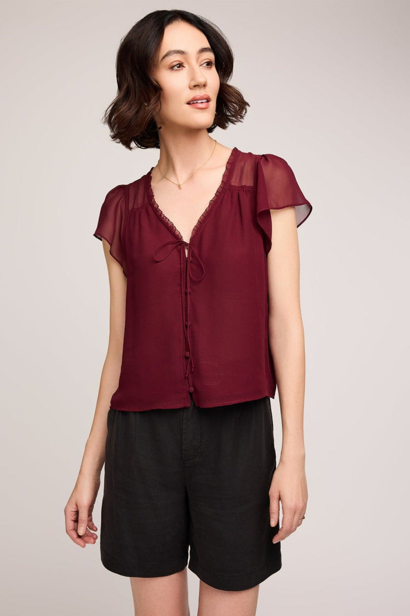 Carlotta Top | Merlot
