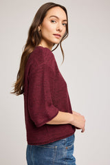 Kerrigan Pullover | Merlot