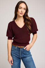 Phoebe Pullover | Merlot
