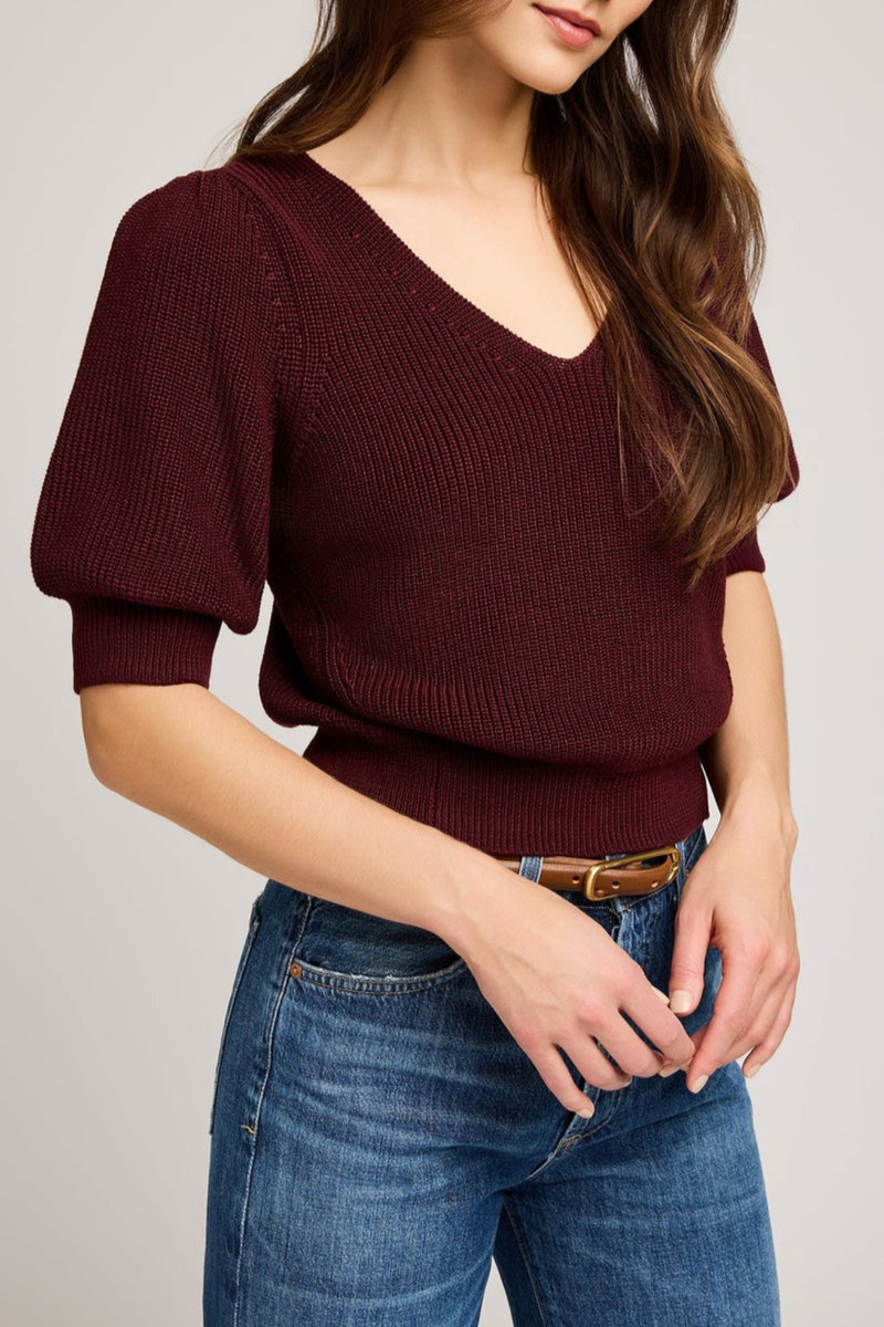 Phoebe Pullover | Merlot