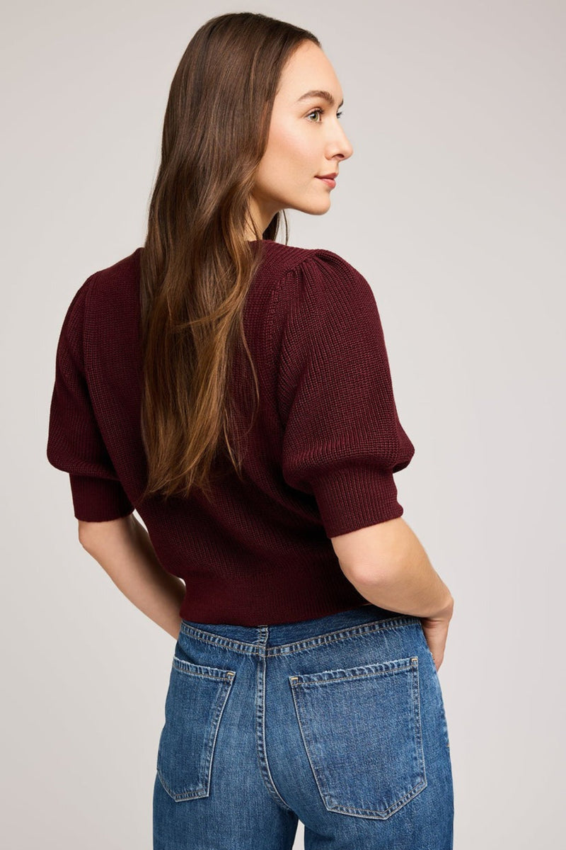 Phoebe Pullover | Merlot