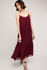 Hollis Dress | Merlot