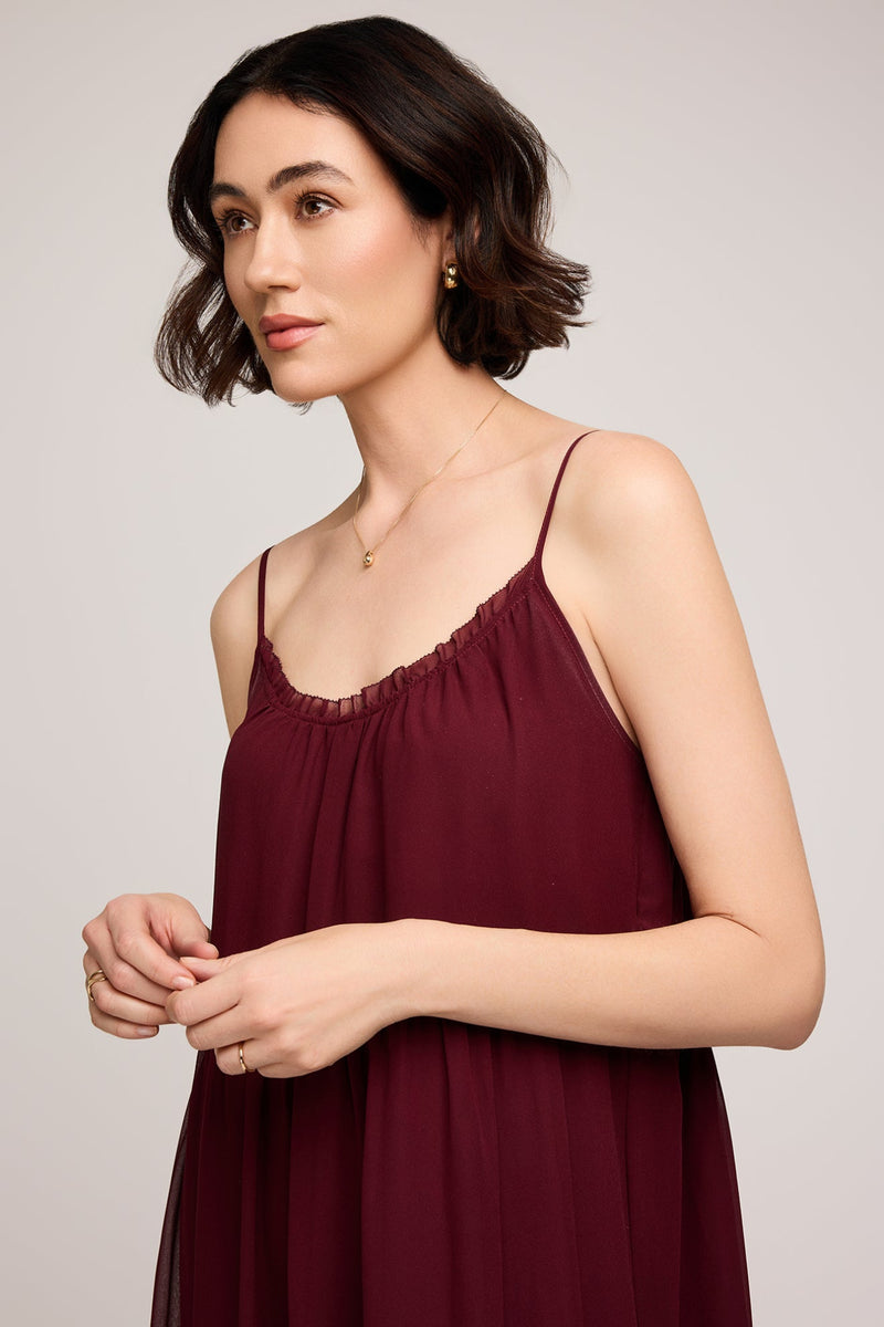 Hollis Dress | Merlot