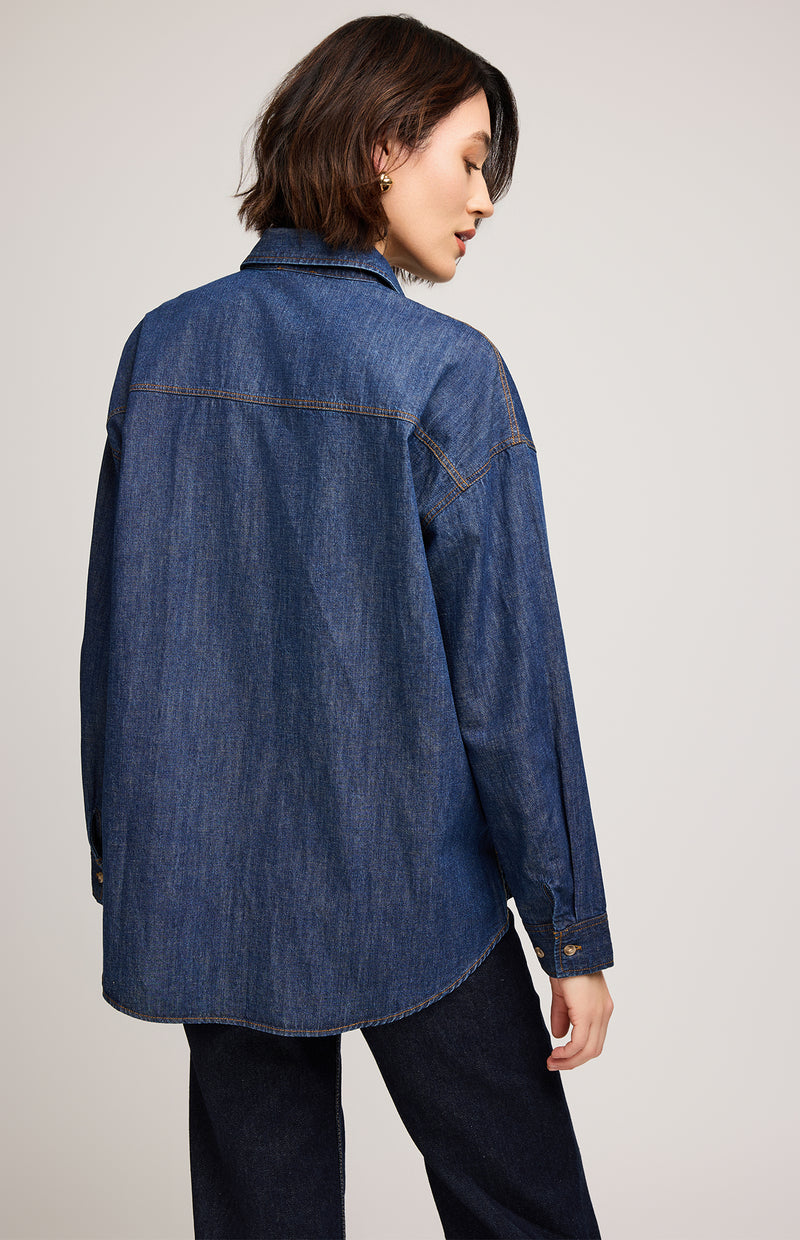 Whitney Top | Dark Wash