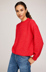 Wanda Pullover | Heather Red