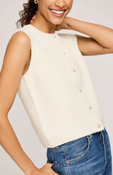 Winnie Vest | Cream